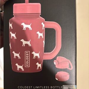 Coldest Limited Edition Dog Print Bottle